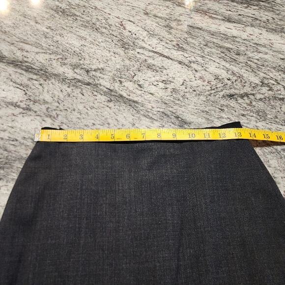 ELIE Tahari virgin wool blend Grey tweed? Pencil skirt size 2‎ - Picture 4 of 8